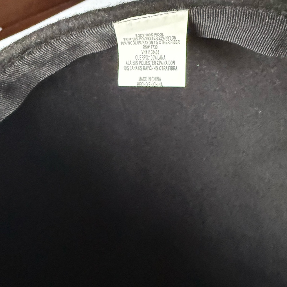 Black and Gray Herringbone Cap - Picture 6 of 8
